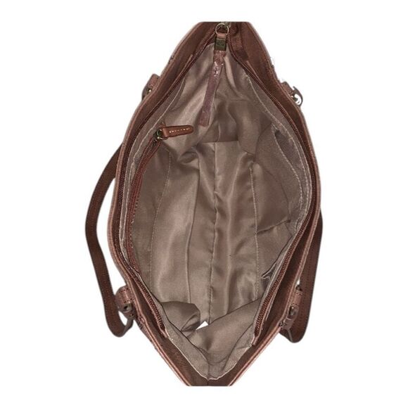 The Sak Brown Embossed Tote - Picture 4 of 8